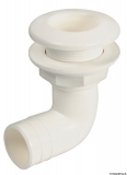 Borddurchlass m. 90°-Winkelstück 1 1/2"e; Borddurchlass m. 90°-Winkelstück 1 1/2"e;