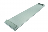 Aluminium Sitzbrett, L=95cm Aluminium Sitzbrett, L=95cm