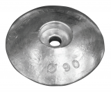 Ruderblatt und Trimm Anode schwere Ausführung Durchmesser 90mm Aluminium Ruderblatt und Trimm Anode schwere Ausführung Durchmesser 90mm Aluminium