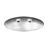 Plattenanode oval 112x19x53 Magnesium Plattenanode oval 112x19x53 Magnesium