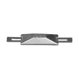 Anoden für Bolzenmontage Scandinavian type bolt on Anode 0,16kg Aluminium Anoden für Bolzenmontage Scandinavian type bolt on Anode 0,16kg Aluminium