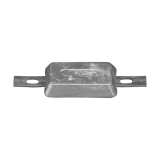 Anoden für Bolzenmontage Scandinavian type bolt on Anode 1kg Aluminium Anoden für Bolzenmontage Scandinavian type bolt on Anode 1kg Aluminium
