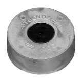 Rumpf und Heckanoden Disc anode for Stern Aluminium 1,53kg Rumpf und Heckanoden Disc anode for Stern Aluminium 1,53kg