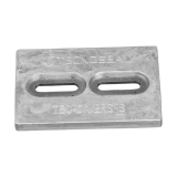 Anoden anschraubbar Plattenanoden USA plate 152X102X13 Zink Anoden anschraubbar Plattenanoden USA plate 152X102X13 Zink