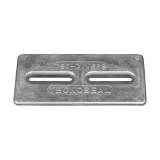 Anoden anschraubbar Plattenanoden USA plate 305X152X13 Magnesium Anoden anschraubbar Plattenanoden USA plate 305X152X13 Magnesium