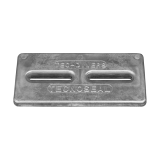 Anoden anschraubbar Plattenanoden USA plate 305X152X25 Magnesium Anoden anschraubbar Plattenanoden USA plate 305X152X25 Magnesium