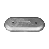Anoden anschraubbar Plattenanoden Oval plate without insert 1,2kg Aluminium Anoden anschraubbar Plattenanoden Oval plate without insert 1,2kg Aluminium