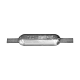 Anschweiß Anode ovaler Typ mit Lasche Series fino Tecnoseal Aluminium 0,8 Kg Anschweiß Anode ovaler Typ mit Lasche Series fino Tecnoseal Aluminium 0,8 Kg