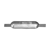 Anschweiß Anode ovaler Typ mit Lasche Series fino Tecnoseal Zink 2,2 Kg Anschweiß Anode ovaler Typ mit Lasche Series fino Tecnoseal Zink 2,2 Kg