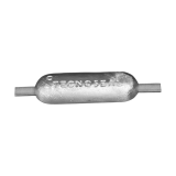 Anschweiß Anode ovaler Typ mit Lasche Series fino Tecnoseal Zink 4,0 Kg Anschweiß Anode ovaler Typ mit Lasche Series fino Tecnoseal Zink 4,0 Kg