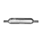 Anschweiß Anode ovaler Typ mit Lasche Series da Tecnoseal Zink 12 Kg Anschweiß Anode ovaler Typ mit Lasche Series da Tecnoseal Zink 12 Kg
