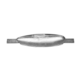 Anschweiß Anode Type Spanish mit Lasche Tecnoseal Zink 2,50 Kg Anschweiß Anode Type Spanish mit Lasche Tecnoseal Zink 2,50 Kg
