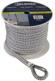 Ankerleine mit Bleieinlage, Polyester geflochten 14mm Länge 40m Ankerleine mit Bleieinlage, Polyester geflochten 14mm Länge 40m