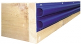Steg-Profilleisten Doppelt D-Profil 2,4m blau Steg-Profilleisten Doppelt D-Profil 2,4m blau