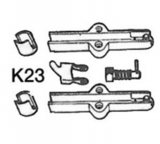 K23 Ultraflex Adapterkit für Züge K23 Ultraflex Adapterkit für Züge
