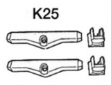 K25 Ultraflex Adapterkit für Züge Für B47 für Zügen C2/C7/C8/C0 K25 Ultraflex Adapterkit für Züge Für B47 für Zügen C2/C7/C8/C0