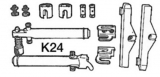 K24 Ultraflex Adapterkit für Züge Für B47 mit C4 OMC, Selva, Volvo Motoren K24 Ultraflex Adapterkit für Züge Für B47 mit C4 OMC, Selva, Volvo Motoren