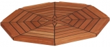 Teak Tischplatte Eight Durchmesser 55cm Teak Tischplatte Eight Durchmesser 55cm