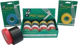 PVC Tape Isolieren von Elektrik Flammhemmend Breite 19mm Farbe weiß