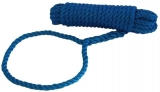 Talamex Festmacher- Leine mit Augspleiß 10mm x 10 Meter Farbe Blau Talamex Festmacher- Leine mit Augspleiß 10mm x 10 Meter Farbe Blau