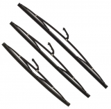 Wischerblatt Edelstahl schwarz eloxiert Länge 457mm Wischerblatt Edelstahl schwarz eloxiert Länge 457mm