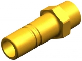 Whale Quick-Connect Adapter 3/8"e; NPT-male 15mm messing Fabr.-Nr. WX1563 Whale Quick-Connect Adapter 3/8"e; NPT-male 15mm messing Fabr.-Nr. WX1563
