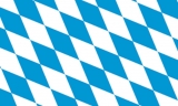 Flagge Bayern Rauten  200 x 300mm