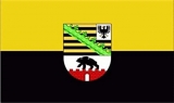 Flagge Sachsen-Anhalt 200 x 300mm Flagge Sachsen-Anhalt 200 x 300mm