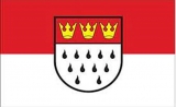 Flagge Köln 300 x 450mm Flagge Köln 300 x 450mm