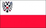 Flagge Lübeck 500 x 750mm Flagge Lübeck 500 x 750mm