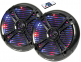2-Wege-Lautsprecher programm.RGB-LEDs 5,25 schwarz 30W 2-Wege-Lautsprecher programm.RGB-LEDs 5,25 schwarz 30W