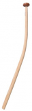 Flaggenstock gebogen gebogene Ausführung Länge 100cm Flaggenstock gebogen gebogene Ausführung Länge 100cm