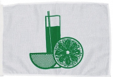 Cocktailflagge grün 30 x 45cm