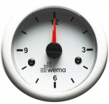 Uhr analog WEMA Serie Black White weiß Uhr analog WEMA Serie Black White weiß