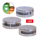 Led Positionslaterne, Poliertes Niro 304 Gehäuse; 10-30v; Grün, 112.5° Led Positionslaterne, Poliertes Niro 304 Gehäuse; 10-30v; Grün, 112.5°
