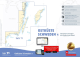 Sportbootkarten Satz 11: Ostk�ste Schweden 1 (Ausgabe 2025/2026)