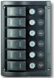Schalttafel 12 V mit 6 Schaltern mit LED Indikatoren BBN9 Schalttafel 12 V mit 6 Schaltern mit LED Indikatoren BBN9