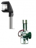 Klappbarer Lampenschaft Compact, Heck 135°, schwarz Klappbarer Lampenschaft Compact, Heck 135°, schwarz