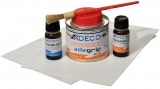 Schlauchboot 2K Reparaturset Adeprene Profi PVC grau Schlauchboot 2K Reparaturset Adeprene Profi PVC grau