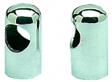 Abgerundetes Mittelstück aus Edelstahl, 25mm Öffnung Abgerundetes Mittelstück aus Edelstahl, 25mm Öffnung