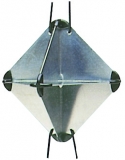 RADAR-Reflektor Maße 210 x 210 x 300 mm RADAR-Reflektor Maße 210 x 210 x 300 mm