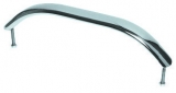 Handlauf aus Edelstahl mit eliptischer Biegung, 610mm Sektion 13x33mm Handlauf aus Edelstahl mit eliptischer Biegung, 610mm Sektion 13x33mm