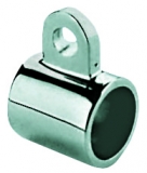 Anschlussstück aus Edelstahl zum Einbau auf die Relingstütze, für Rohr ø 22mm Anschlussstück aus Edelstahl zum Einbau auf die Relingstütze, für Rohr ø 22mm