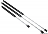 Gasdruckfedern aus poliertem rostfreiem Edelstahl, Auge - Kupplungsknauf, 355 mm, bis 18 Kg Gasdruckfedern aus poliertem rostfreiem Edelstahl, Auge - Kupplungsknauf, 355 mm, bis 18 Kg