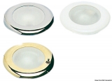 Einbau-Deckenleuchte Modell Nova, Außenmaterial ABS gold Einbau-Deckenleuchte Modell Nova, Außenmaterial ABS gold