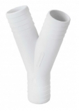TRUDESIGN Y-Schlauchverbinder aus weißem Kunststoff 38 x 38 x 38mm TRUDESIGN Y-Schlauchverbinder aus weißem Kunststoff 38 x 38 x 38mm