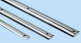 Profil- Scheuerleiste aus rostfreien Edelstahl AISI 316, Hochglanzpoliert 15mm Profil- Scheuerleiste aus rostfreien Edelstahl AISI 316, Hochglanzpoliert 15mm