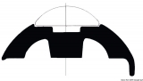 Basisleiste aus weißem PVC Höhe 50mm Basisleiste aus weißem PVC Höhe 50mm