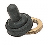 Gummikappe mit Messingfassung Gummikappe mit Messingfassung