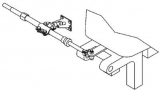 Teleflex Spiegel-Halterung seewasserfestem Material Teleflex Spiegel-Halterung seewasserfestem Material